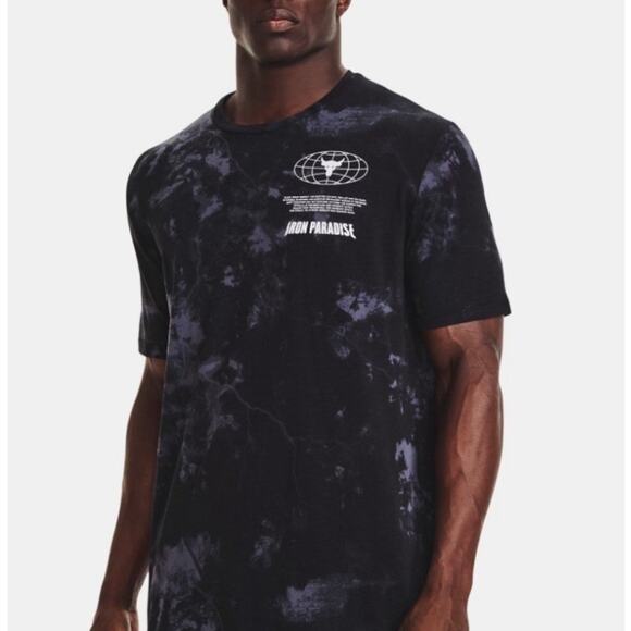 Men’s UA Under Armour Iron Paradise Rock T shirt Disrupt Size XL - Picture 1 of 9